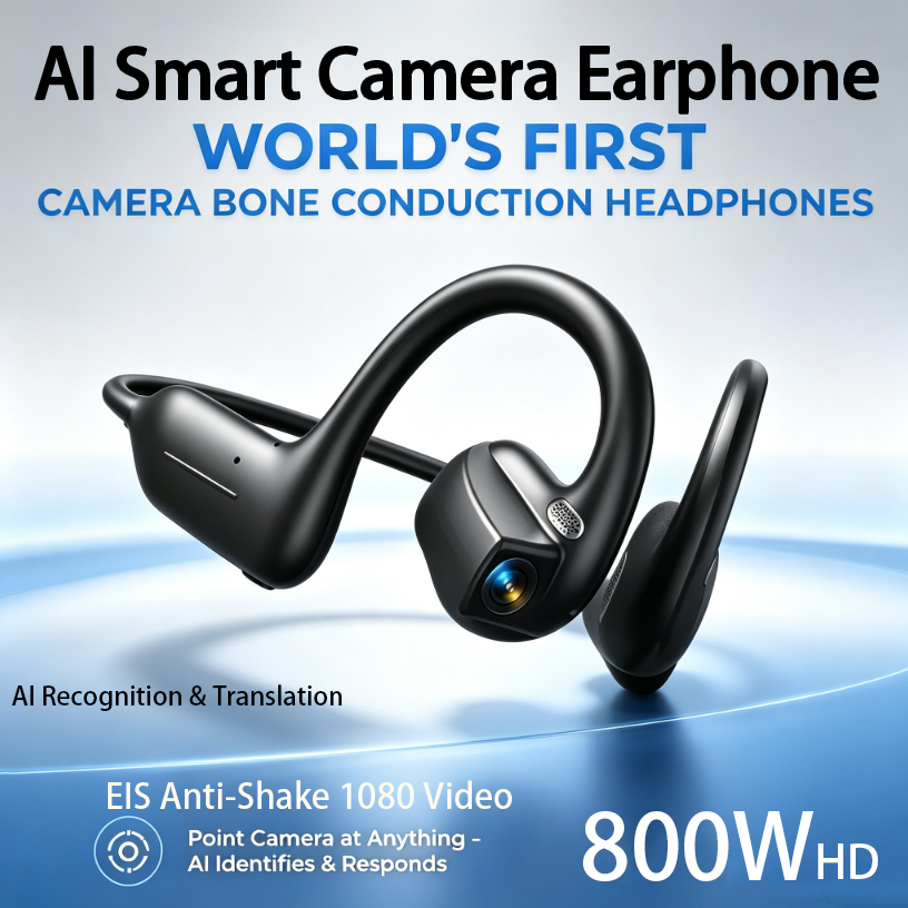 Headphones Wireless - หูฟังอัจฉริยะรุ่นใหม่ปี 2026 เอฟเฟกต์เสียงไดนามิก บลูทูธสำหรับฟังเพลง คุยโทรศัพท์ HD