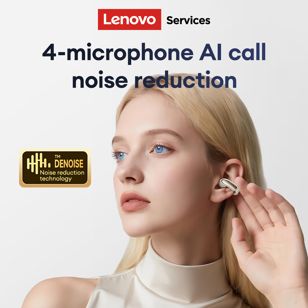 เลอโนโว LES-108 หูฟังแบบหนีบหู - Headphones Wireless บทวิจารณ์และราคา