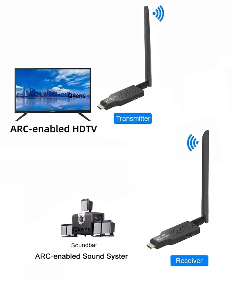 50M Wireless ARC Audio เครื่อง - Hdmi Adapter บทวิจารณ์และราคา