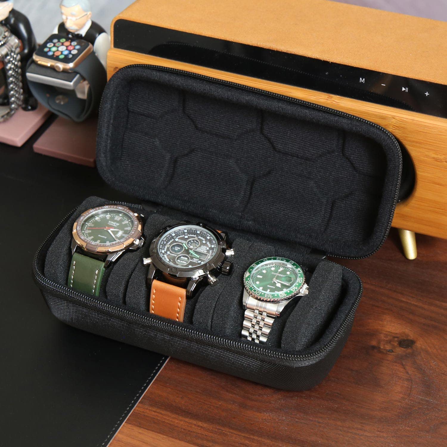 กล่องใส่นาฬิกาสําหรับผู้ชายหรื - Smart Watch บทวิจารณ์และราคา
