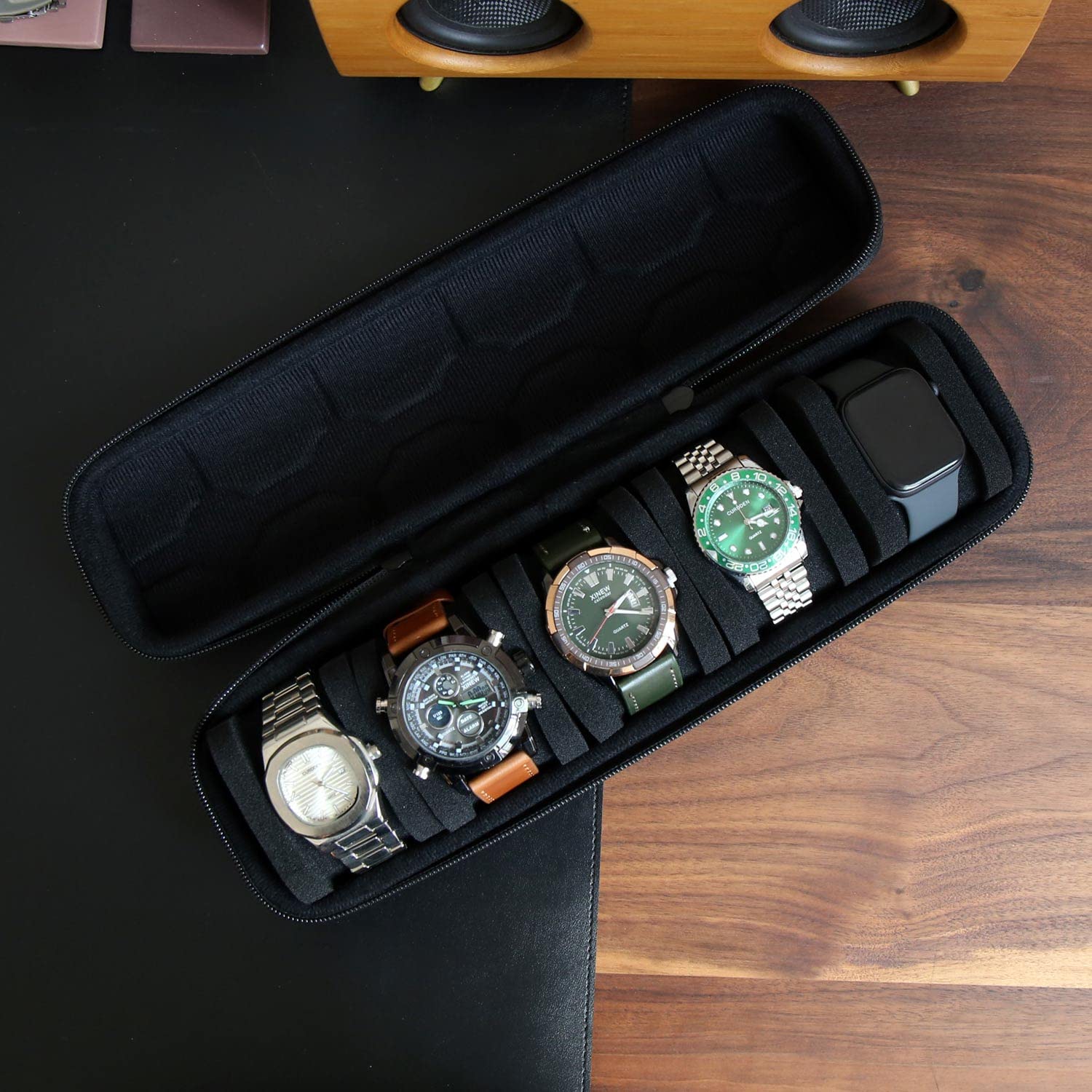 กล่องใส่นาฬิกาสําหรับผู้ชายหรื - Smart Watch บทวิจารณ์และราคา