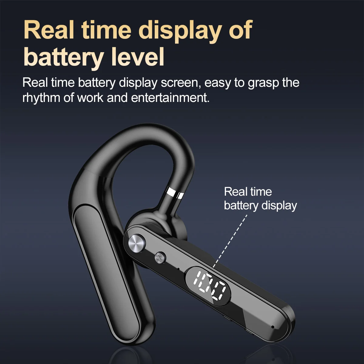 หูฟังไร้สายบลูทูธพร้อมไมโครโฟน - Headphones Wireless บทวิจารณ์และราคา