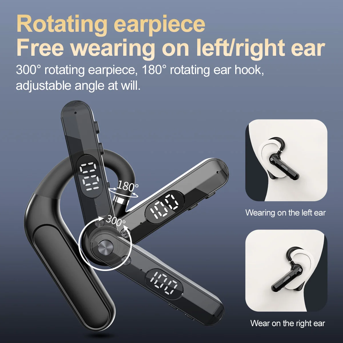 หูฟังไร้สายบลูทูธพร้อมไมโครโฟน - Headphones Wireless บทวิจารณ์และราคา