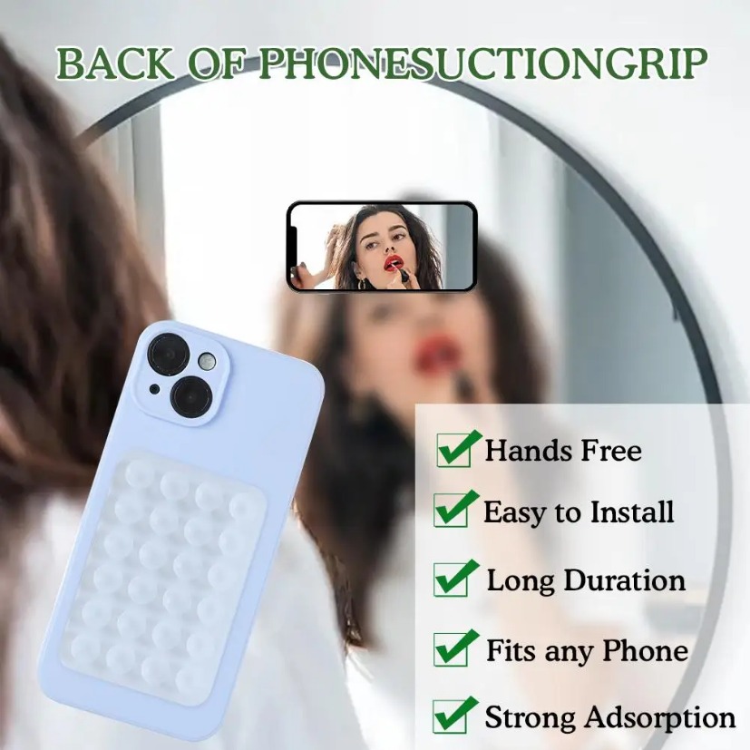 แผ่นยึดโทรศัพท์มือถือแบบซิลิโค - Phone Holder บทวิจารณ์และราคา